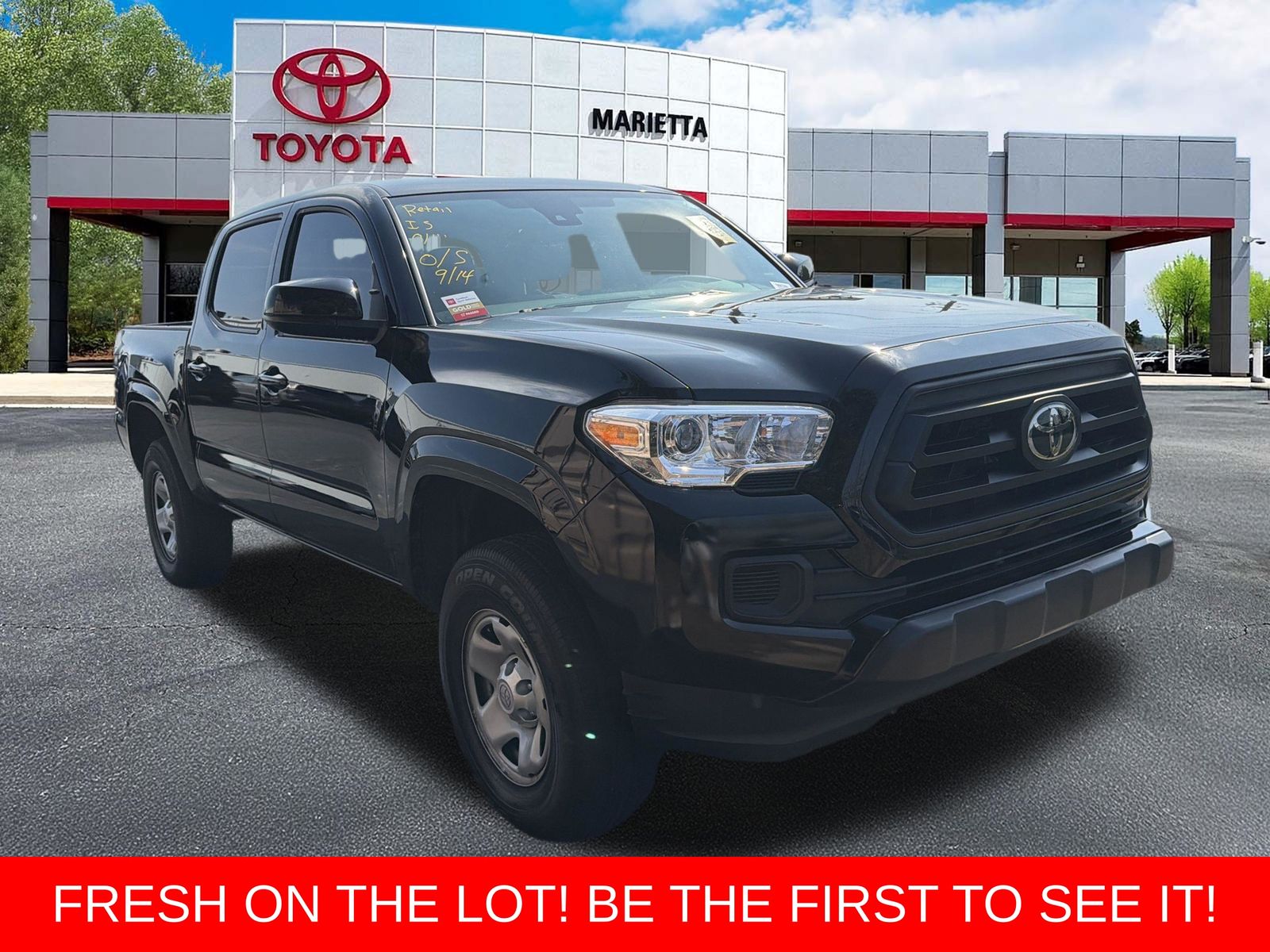 Black 2023 Toyota Tacoma Pickup Truck Four-Wheel Drive 6-Speed Automatic