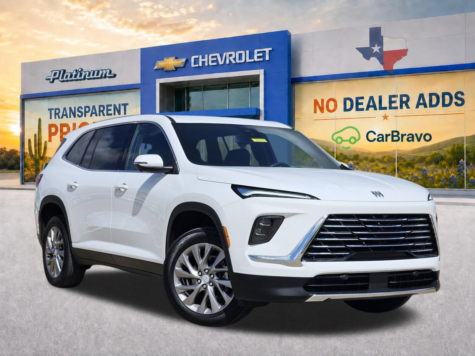 Summit White 2026 Buick Enclave SUV / Crossover Front-Wheel Drive 8-Speed Automatic