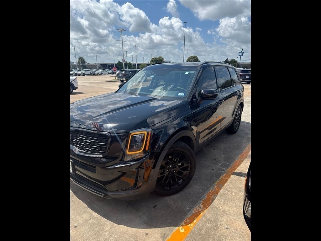 Ebony Black 2021 Kia Telluride SUV / Crossover All-Wheel Drive 8-Speed Automatic