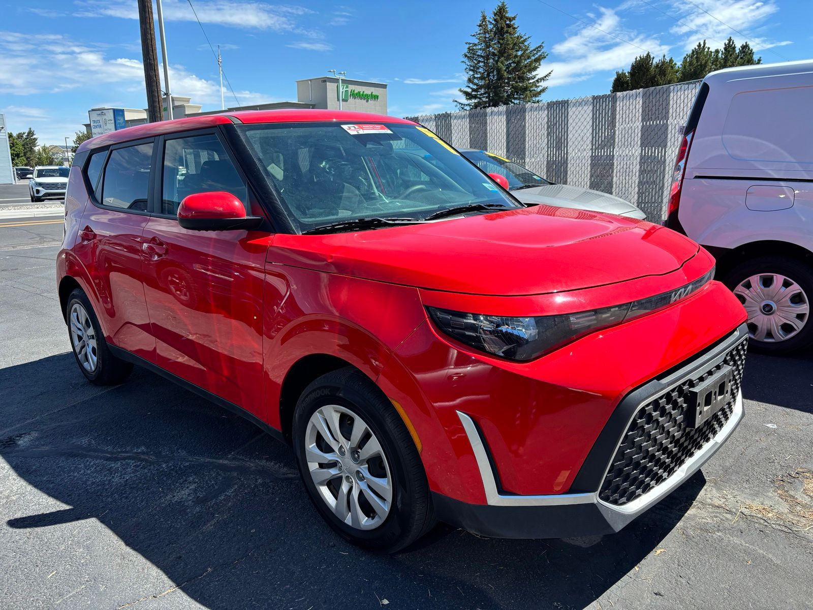 Inferno Red 2024 Kia Soul SUV / Crossover Front-Wheel Drive Continuously Variable Transmission