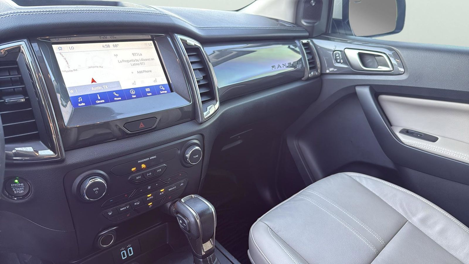 Used Car 2019 Ford Ranger  Lariat For Sale Under $30,000 In Austin, Texas