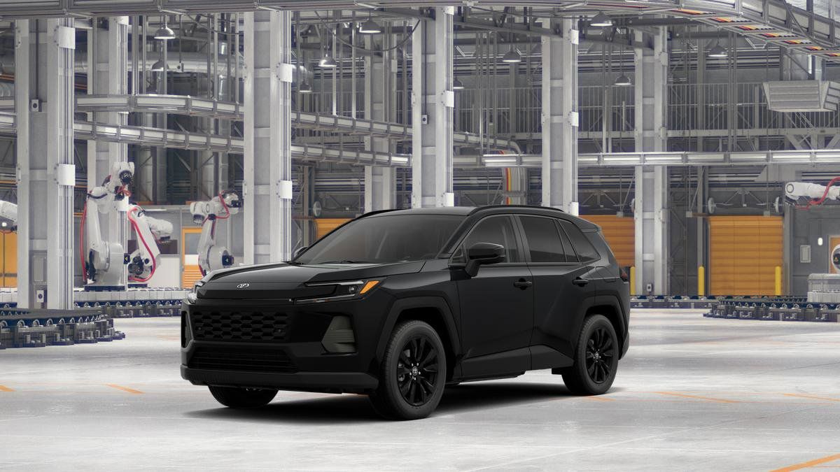 Midnight Black Metallic 2026 Toyota RAV4 SUV / Crossover Front-Wheel Drive Continuously Variable Transmission