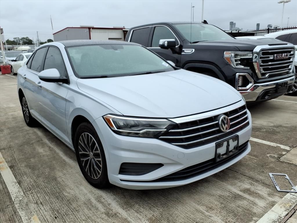 2019 Volkswagen Jetta 1.4T SE Silver at Mac Haik CDJR North Houston