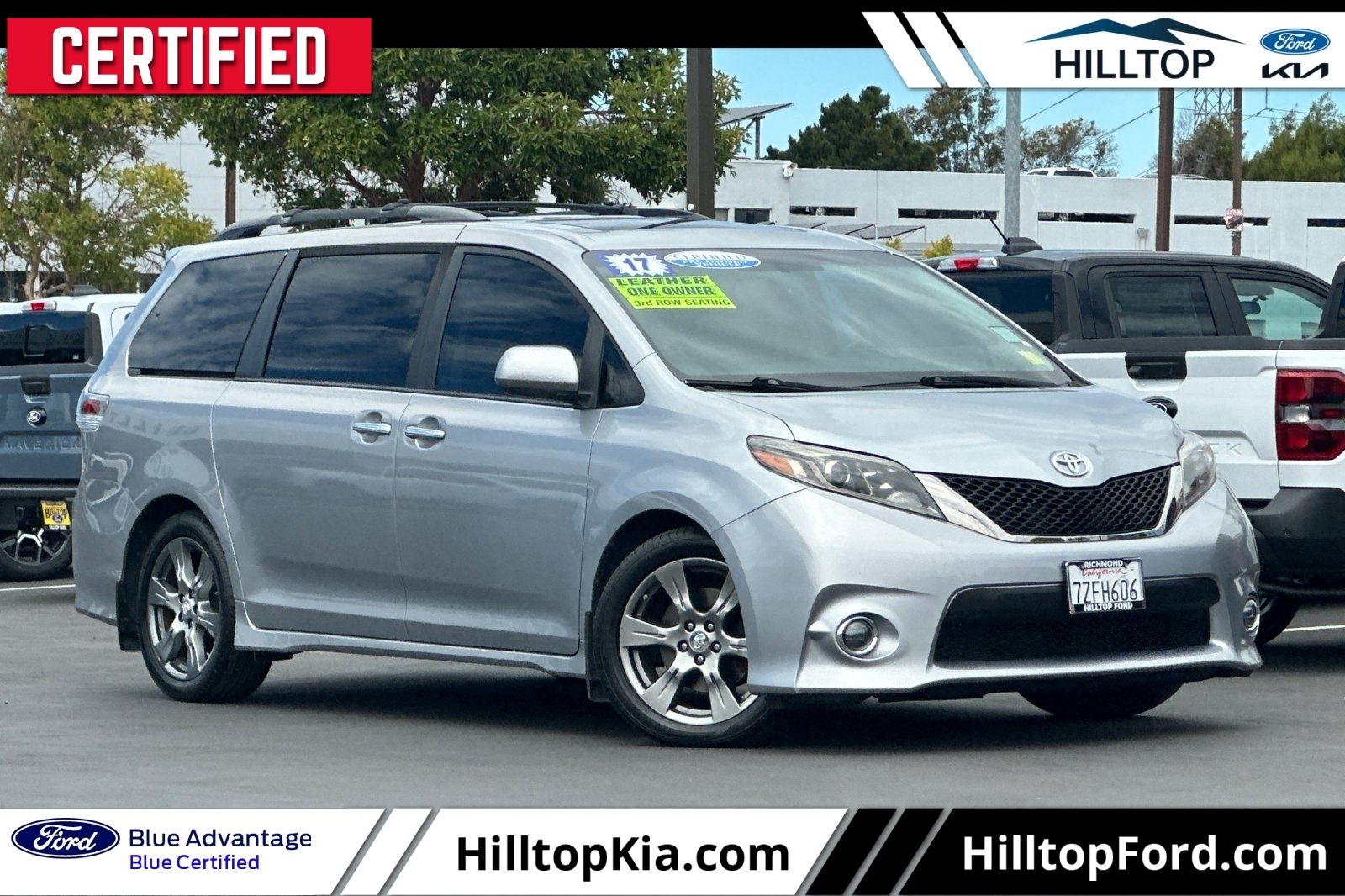 2017 Toyota Sienna SE Premium 8-Passenger FWD