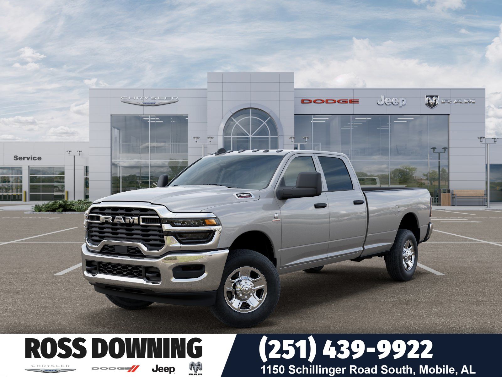 Silver Zynith 2026 RAM 2500 Pickup Truck Four-Wheel Drive 8-Speed Automatic