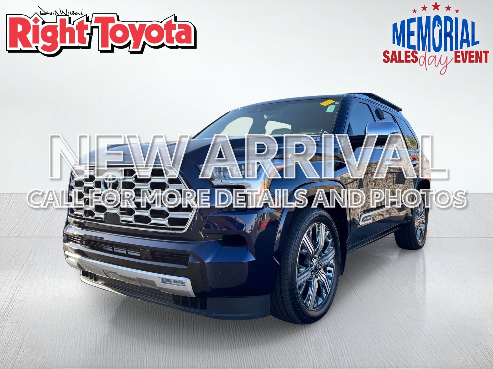 Blueprint 2025 Toyota Sequoia Capstone 4WD SUV / Crossover Four-Wheel Drive Automatic