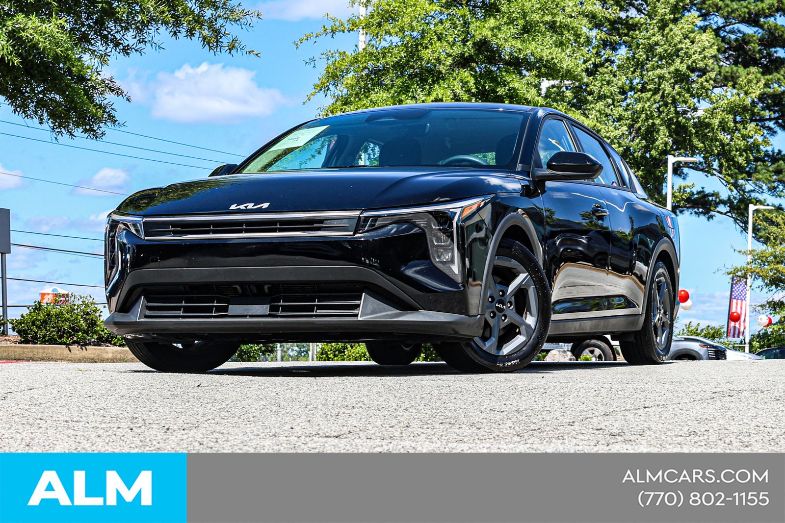 Used 2025 Black Kia LXS image 3