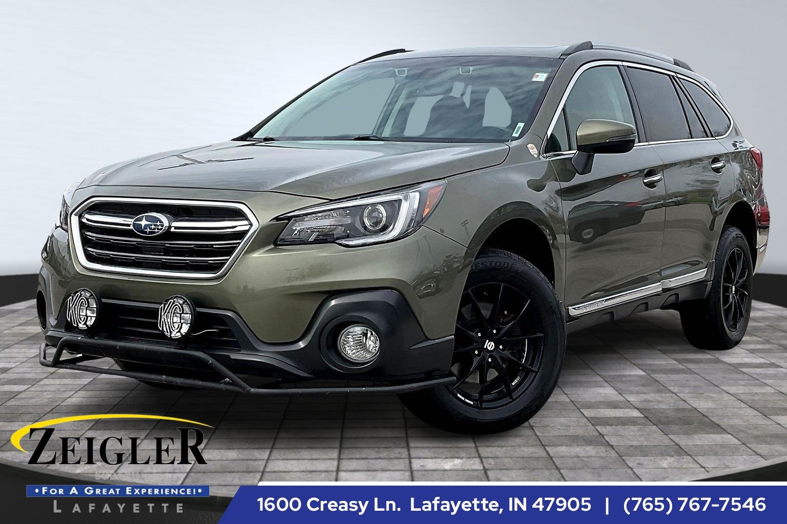 Wilderness Green Metallic 2019 Subaru Outback 2.5i Touring AWD Wagon All-Wheel Drive Continuously Variable Transmission