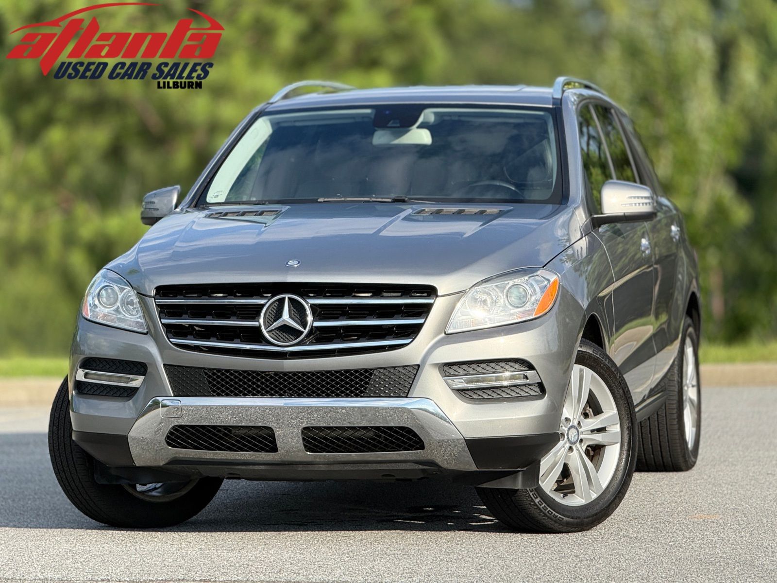 Gray 2015 Mercedes-Benz M-Class SUV / Crossover Rear-Wheel Drive 7-Speed Automatic