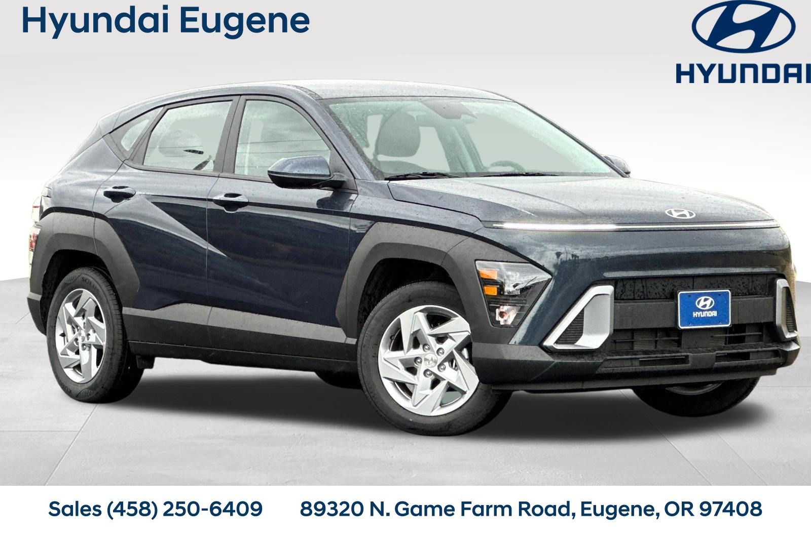 Denim Blue Pearl 2026 Hyundai Kona SUV / Crossover Front-Wheel Drive Continuously Variable Transmission
