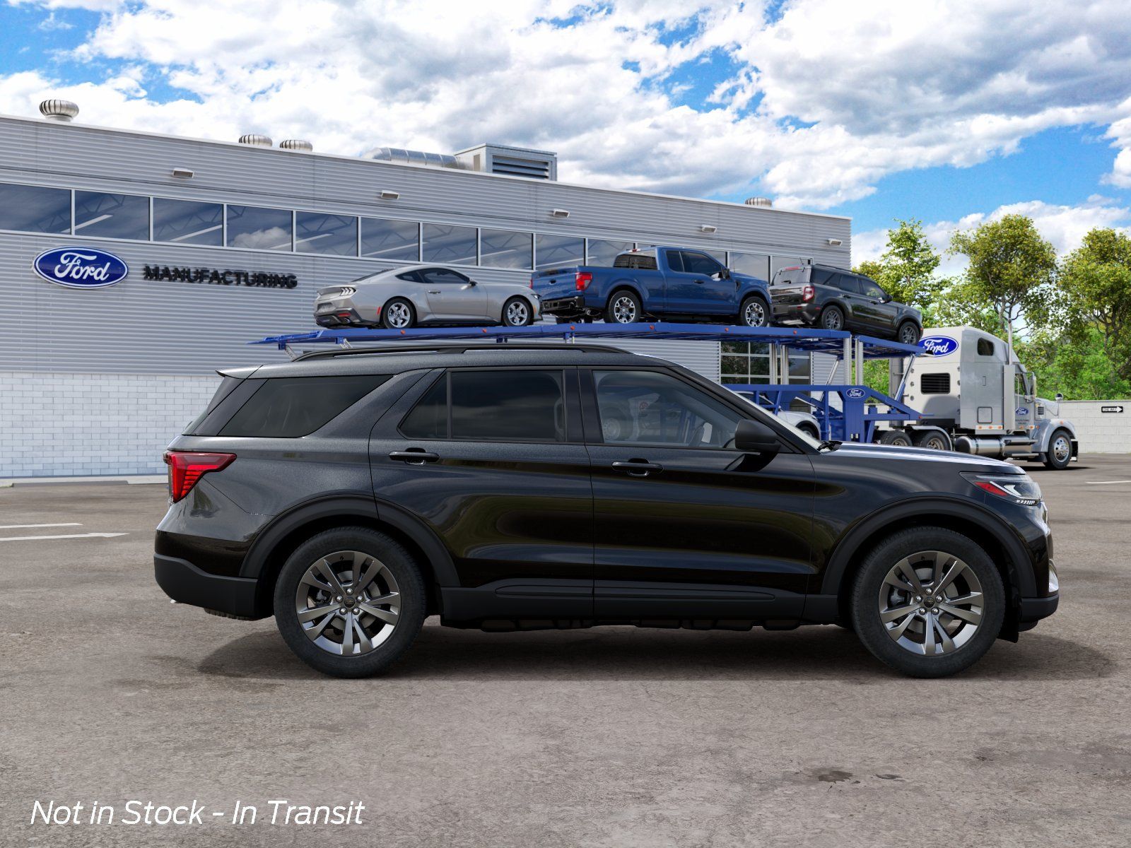 New 2027 Agate Black Metallic Ford Active image 8