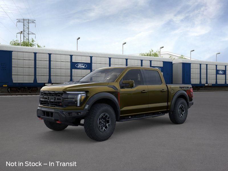 Shelter Green 2026 Ford F-150 Raptor SuperCrew 4WD Pickup Truck Four-Wheel Drive Automatic