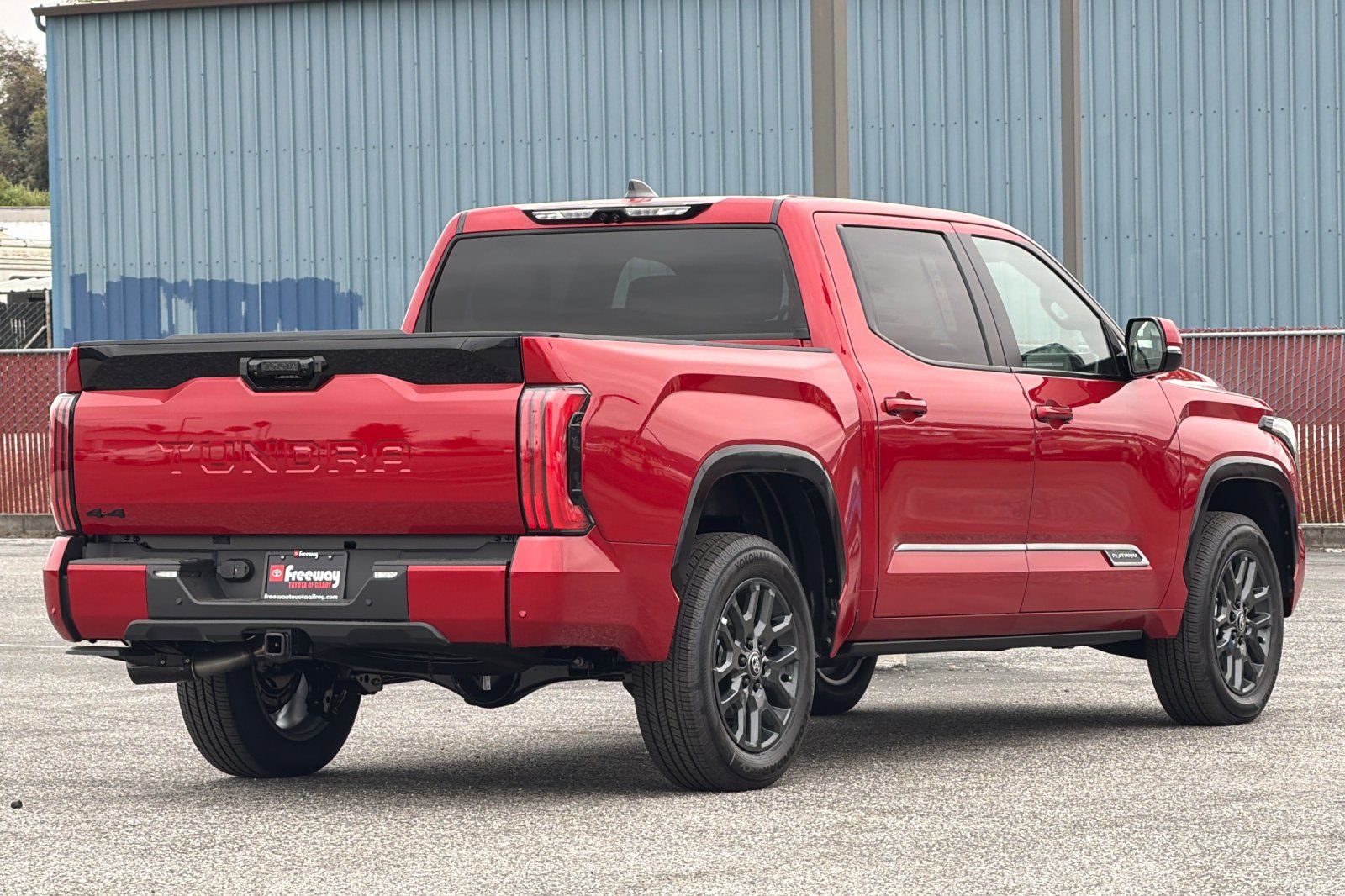 New 2026 Red Toyota Platinum image 4