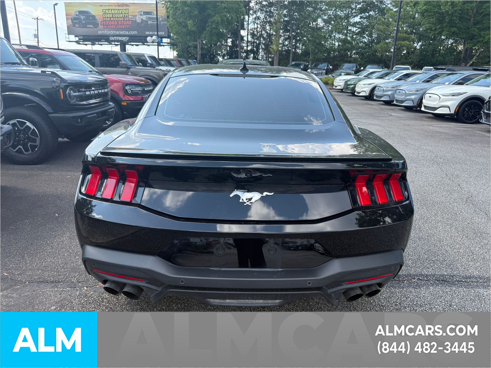 Used 2024 Shadow Black Ford EcoBoost Premium image 10