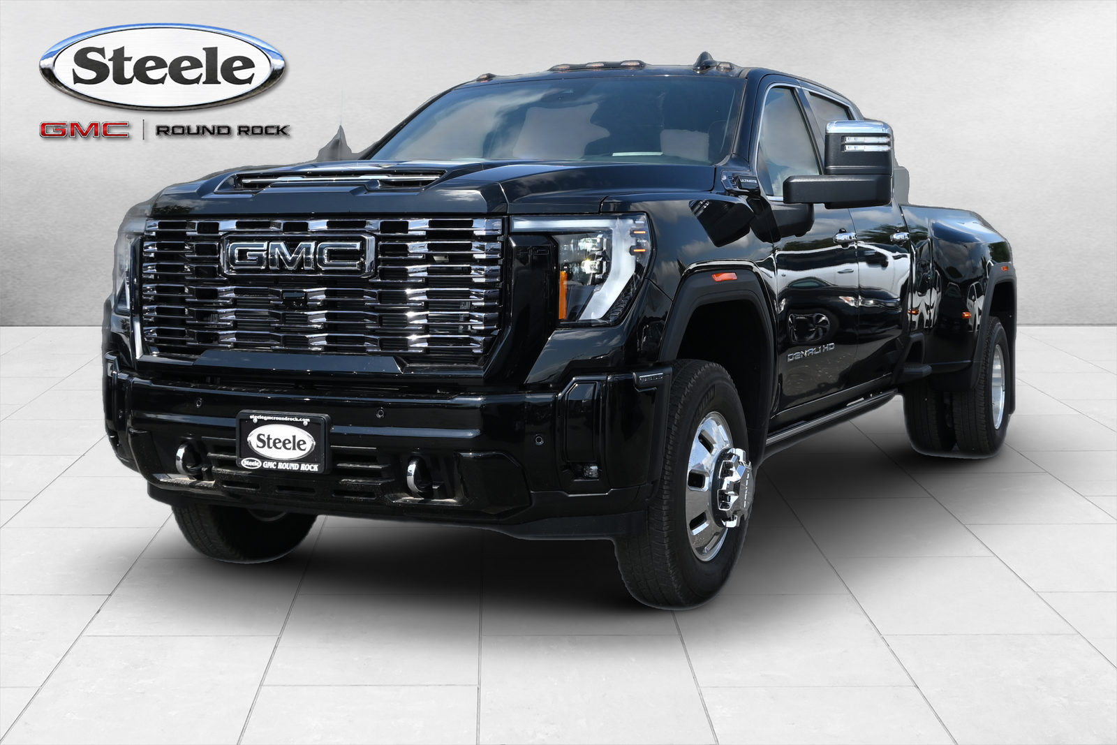 Onyx Black 2026 GMC Sierra 3500HD Pickup Truck Four-Wheel Drive Automatic