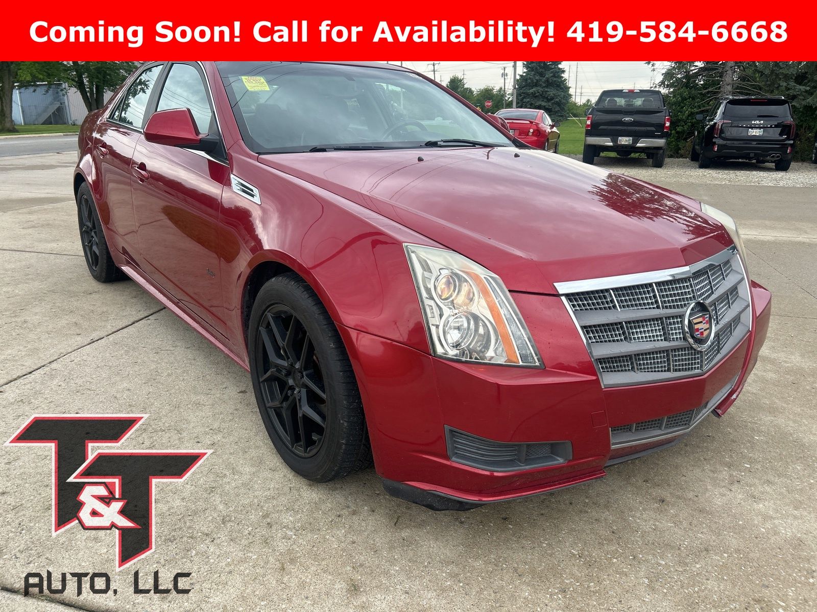 Crystal Red Tintcoat 2010 Cadillac CTS 3.0L RWD Sedan Rear-Wheel Drive 6-Speed Automatic