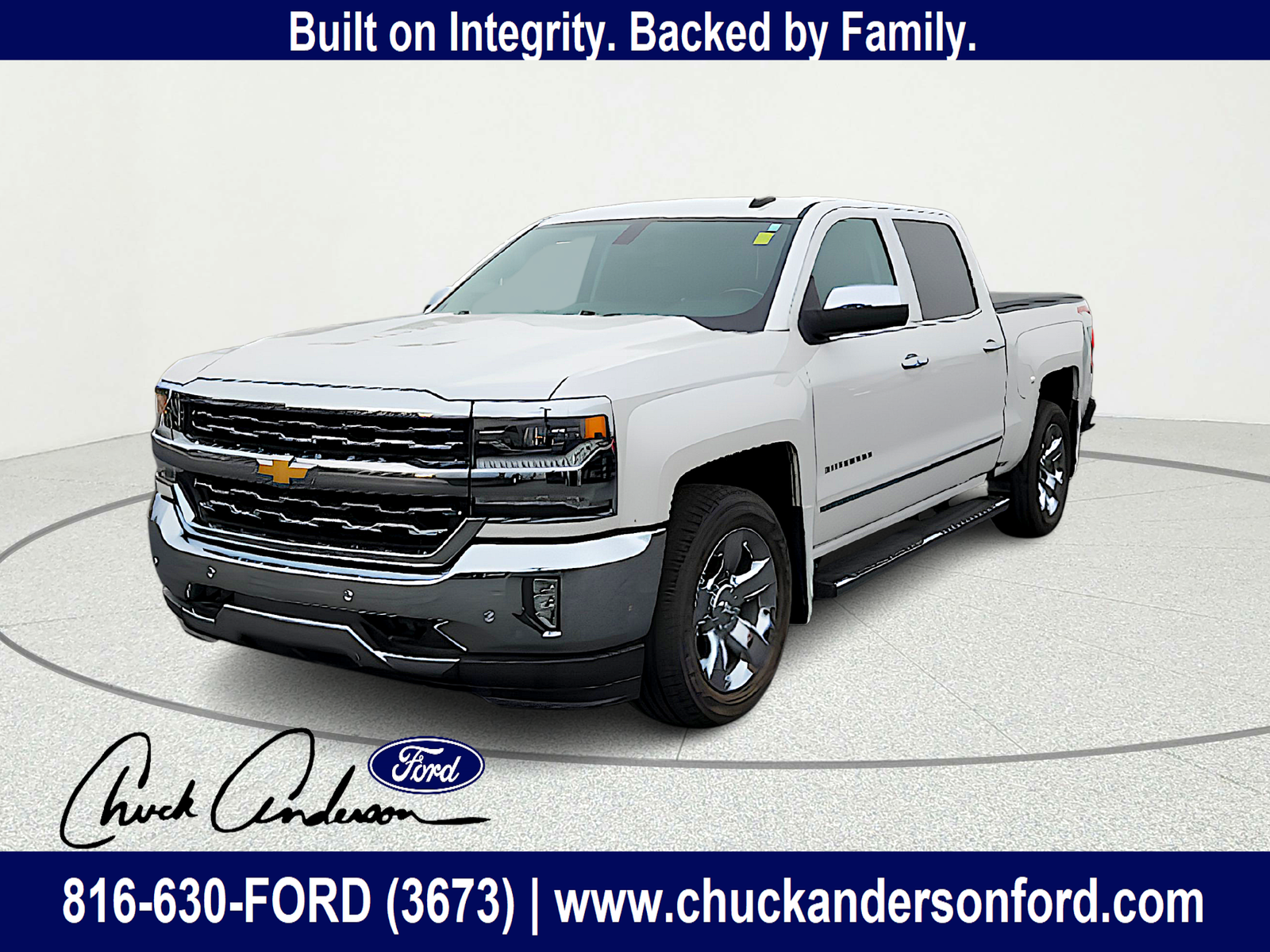 2018 Chevrolet Silverado 1500 LTZ Crew Cab 4WD