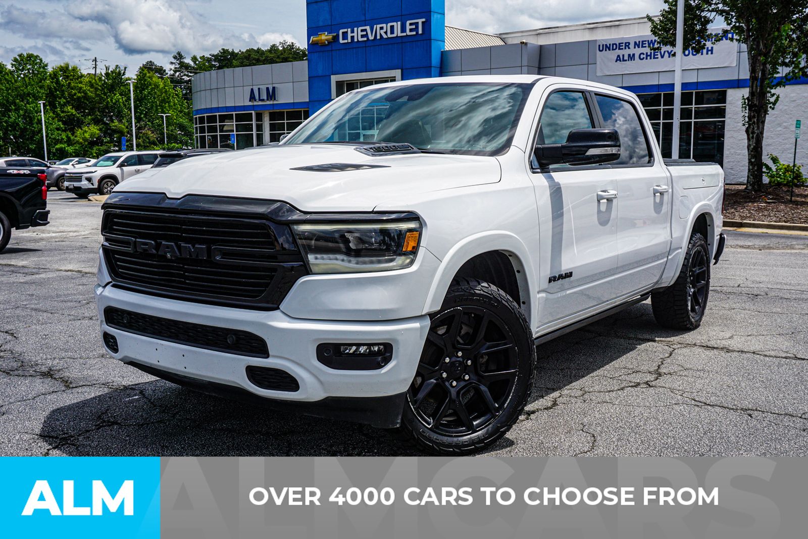 Used 2021 White Ram Laramie image 2