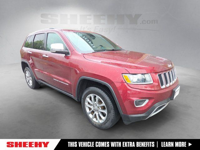 Billet Silver Metallic 2016 Jeep Grand Cherokee SUV / Crossover Four-Wheel Drive 8-Speed Automatic
