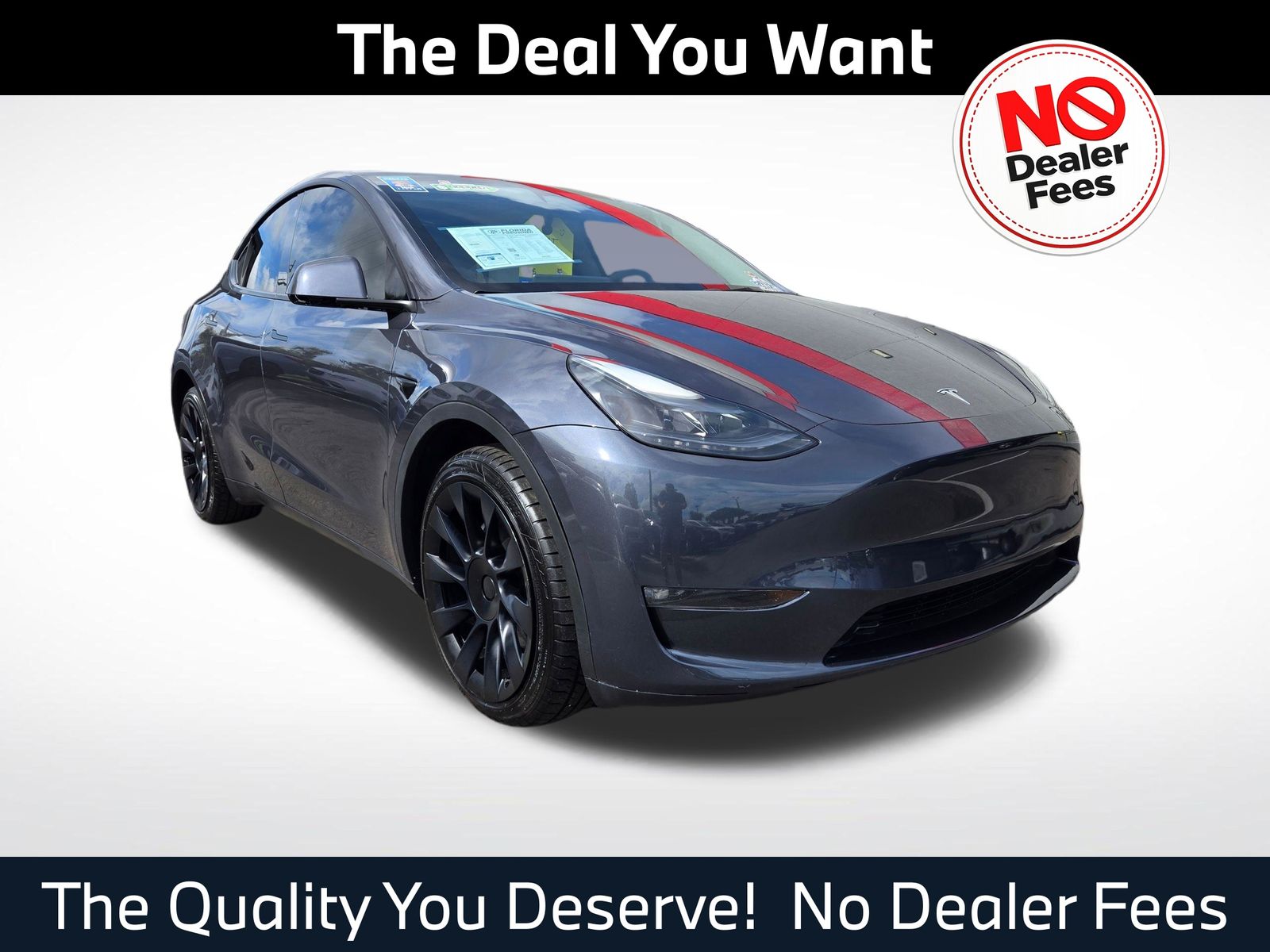 Midnight Silver Metallic 2023 Tesla Model Y SUV / Crossover All-Wheel Drive 1-Speed Automatic
