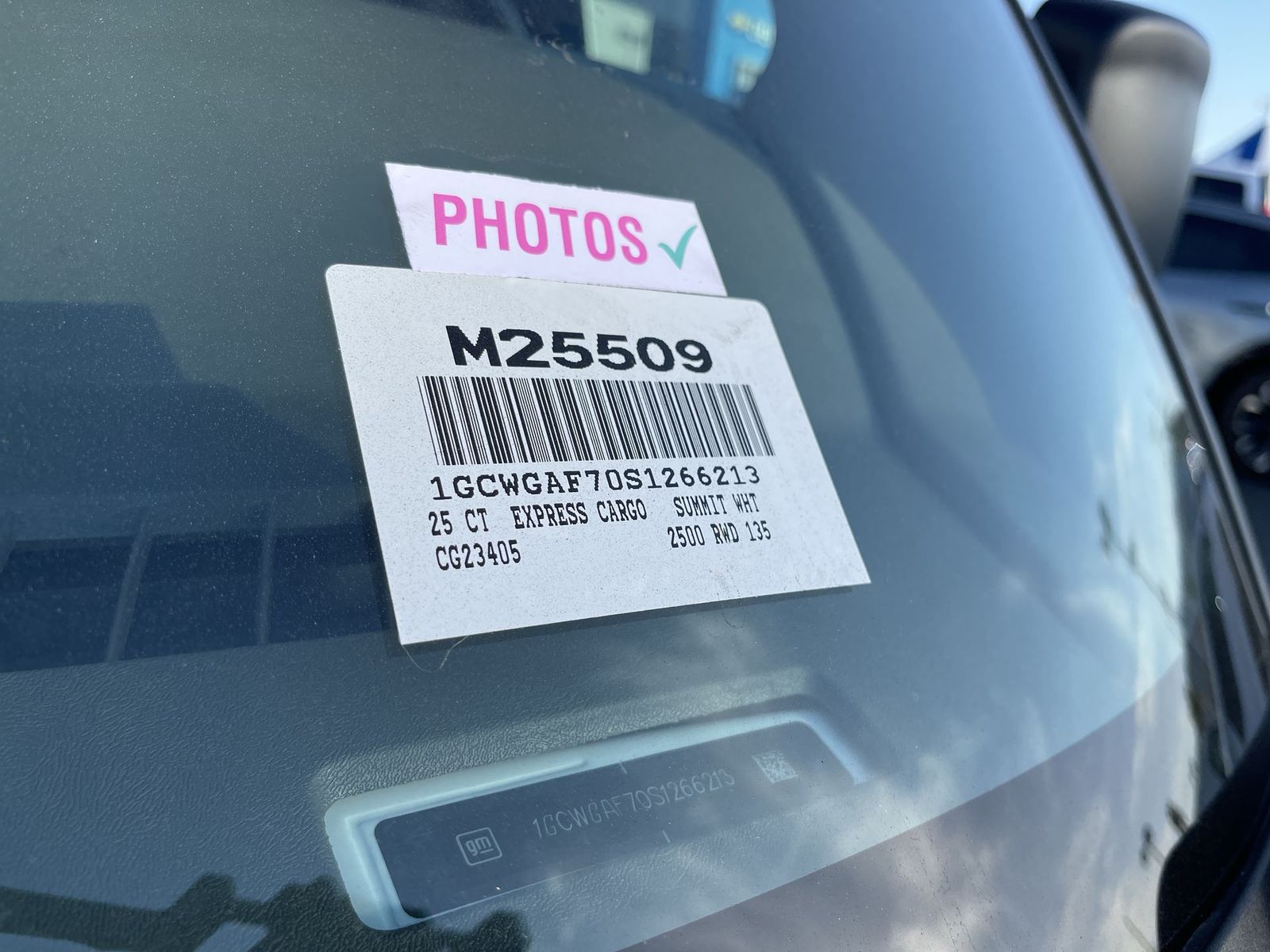 new 2025 Chevrolet Express 2500 car, priced at $55,644