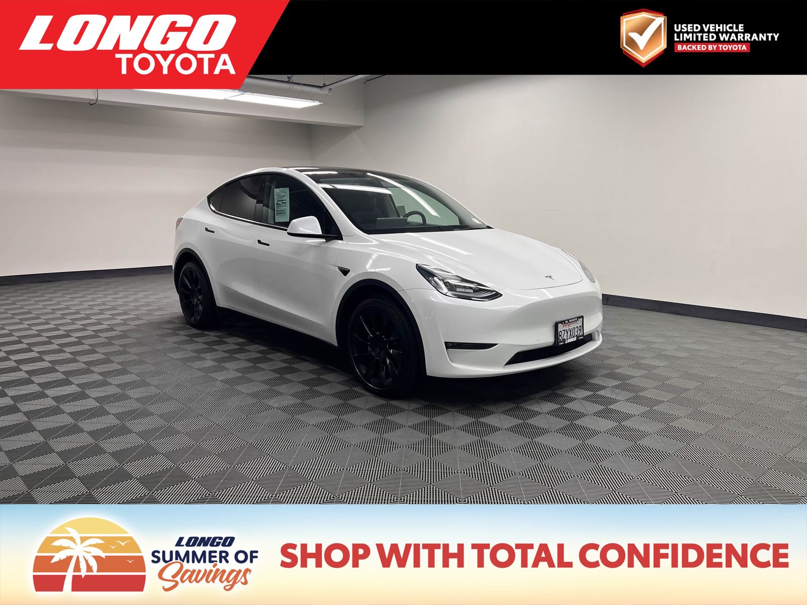 used 2021 Tesla Model Y car, priced at $28,988