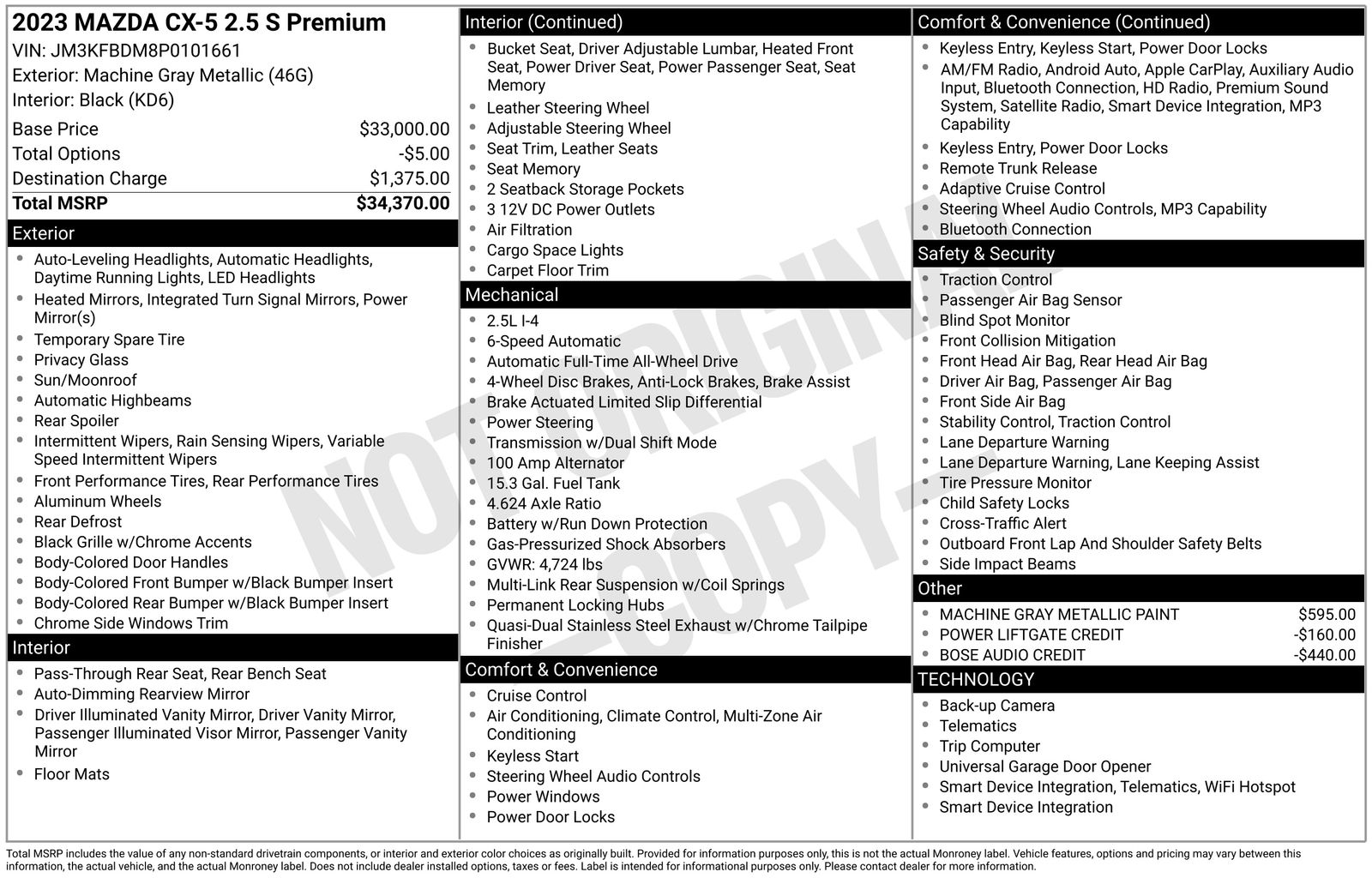 Used Car 2023 Mazda Cx-5  2.5 S Premium Package For Sale Under $30,000 In Austin, Texas