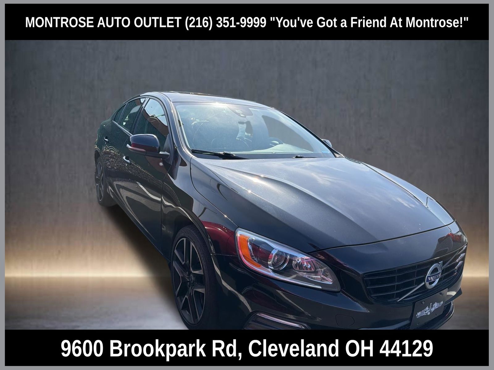 Onyx Black Metallic 2018 Volvo S60 T5 Dynamic AWD Sedan All-Wheel Drive Automatic
