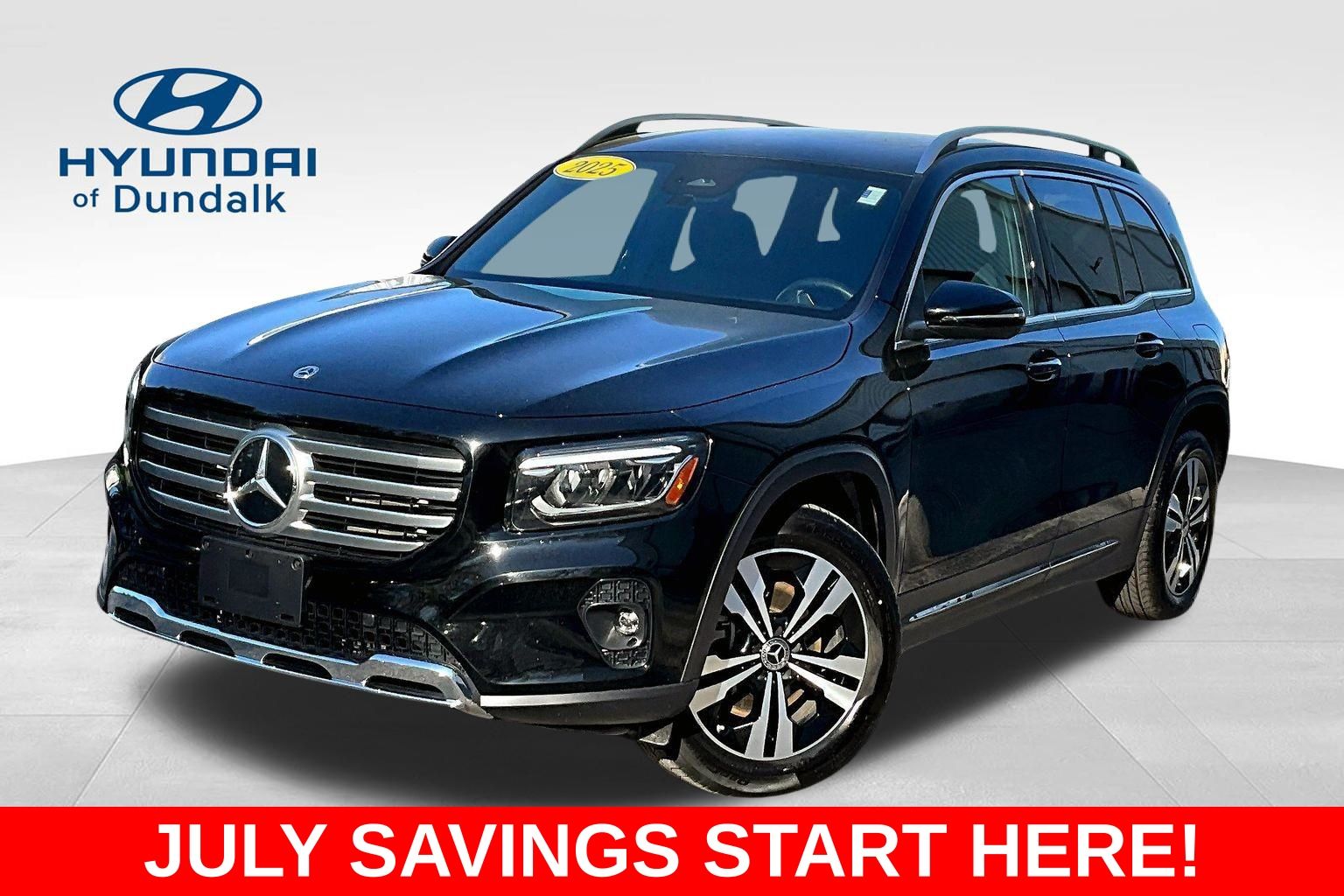 Black 2025 Mercedes-Benz GLB SUV / Crossover Front-Wheel Drive 8-Speed Dual Clutch
