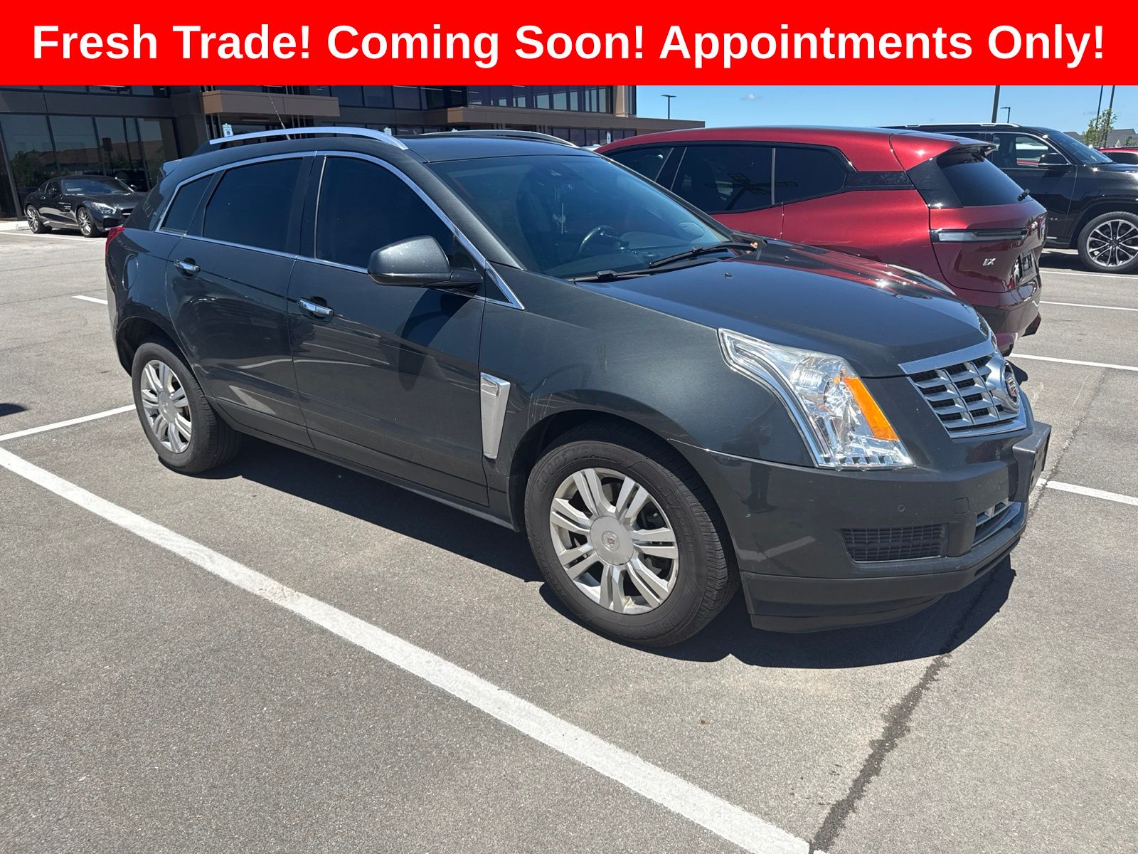 Gray (Graphite Metallic) 2014 Cadillac SRX SUV / Crossover All-Wheel Drive 6-Speed Automatic
