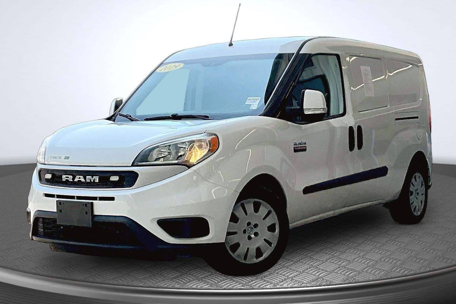 Bright White 2019 RAM ProMaster City Van Front-Wheel Drive 9-Speed Automatic