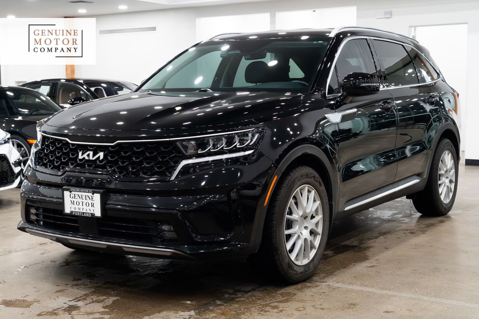 Aurora Black 2023 Kia Sorento Hybrid EX AWD SUV / Crossover All-Wheel Drive 6-Speed Automatic