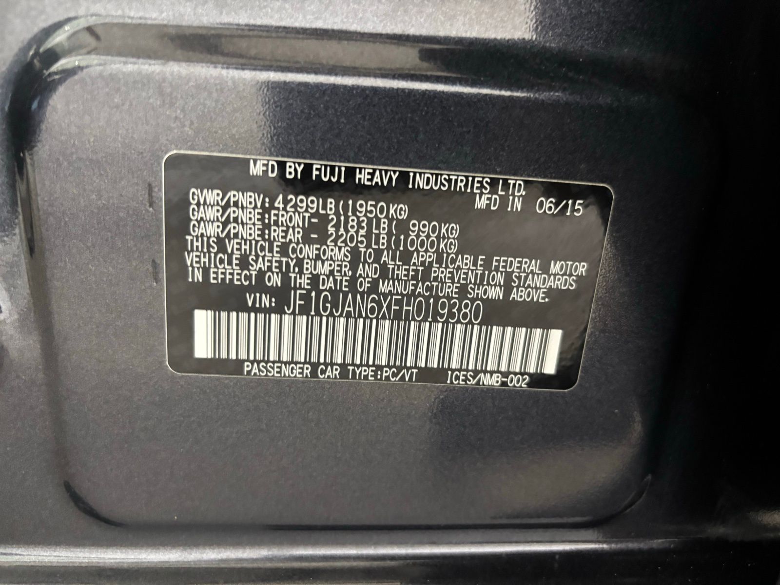 Used Car 2015 Subaru Impreza  2.0i Limited For Sale Under $15,000 In Austin, Texas