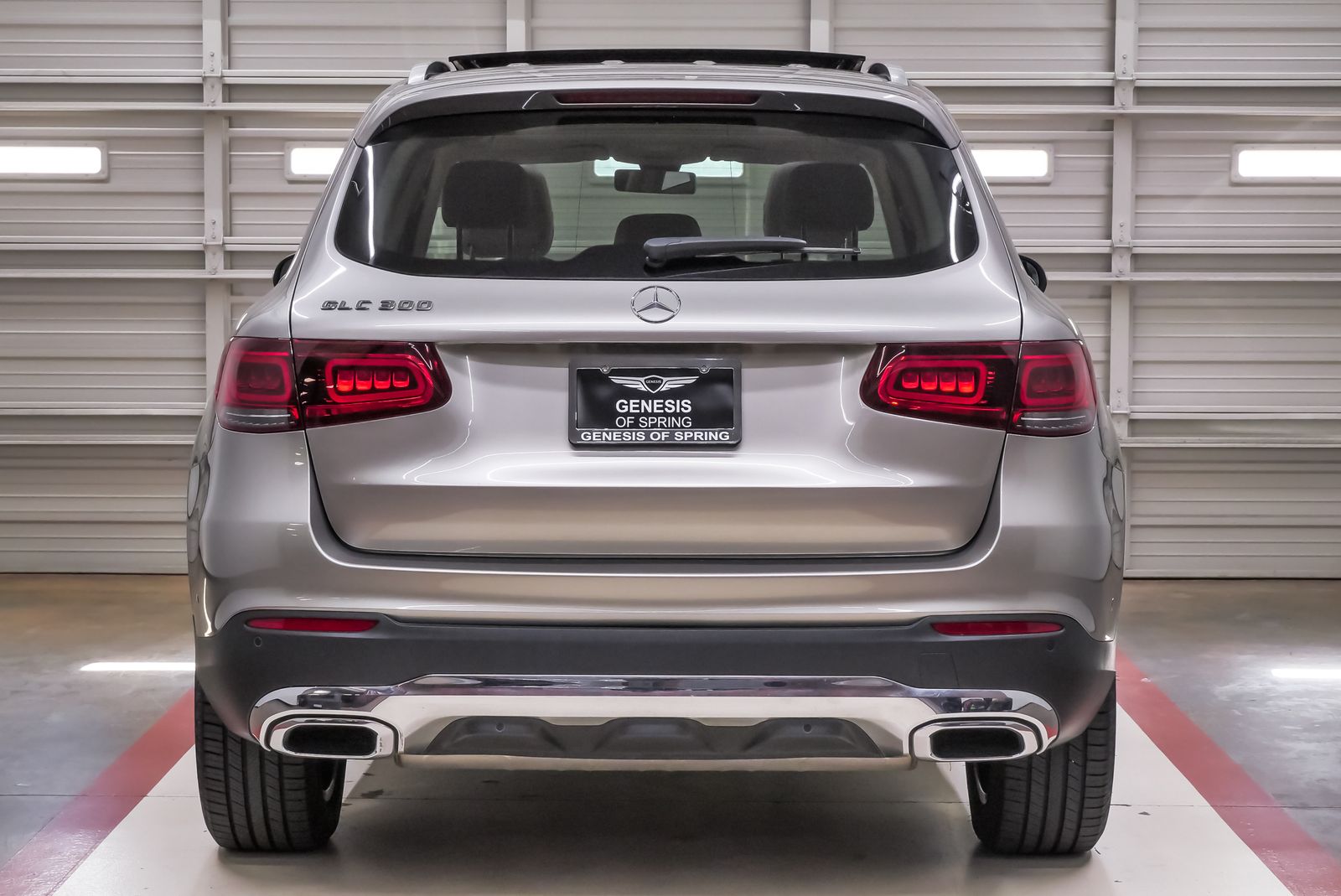 2021 Mercedes-Benz GLC GLC 300 Silver at Texan Dodge Chrysler Jeep Ram
