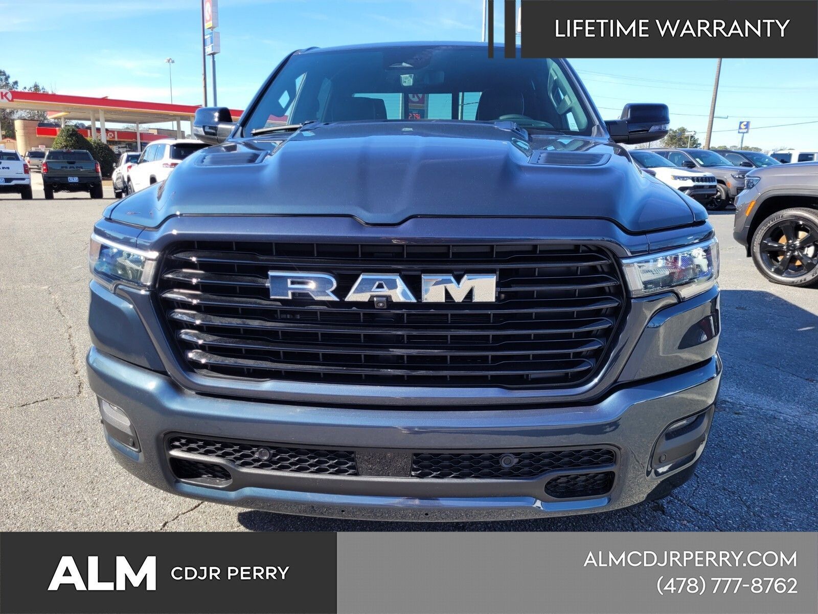 New 2026 Forged Blue Metallic Exterior Paint RAM Laramie image 19