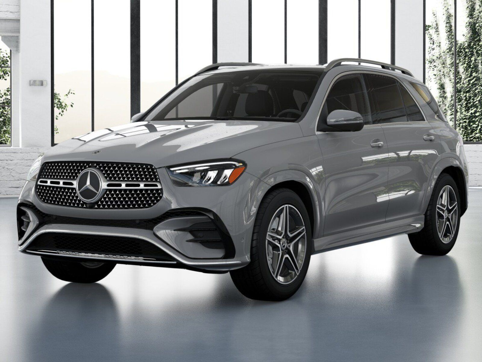 Gray (MANUFAKTUR Alpine Grey) 2026 Mercedes-Benz GLE SUV / Crossover All-Wheel Drive 9-Speed Automatic