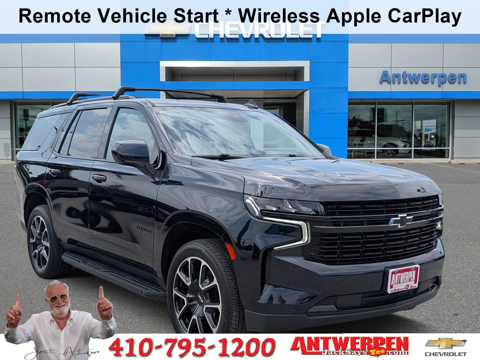 Midnight Blue Metallic 2023 Chevrolet Tahoe SUV / Crossover Four-Wheel Drive 10-Speed Automatic