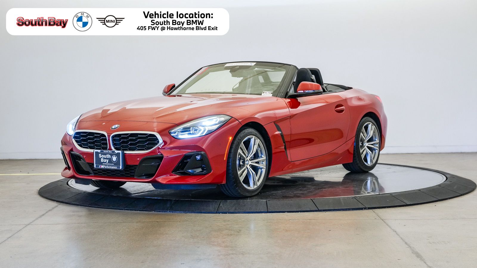 San Francisco Red Metallic 2023 BMW Z4 Convertible Rear-Wheel Drive 8-Speed Automatic