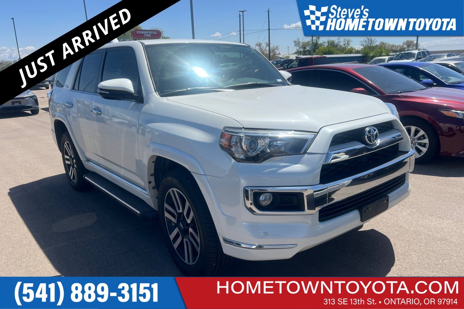 White (Blizzard Pearl) 2019 Toyota 4Runner Limited 4WD SUV / Crossover All-Wheel Drive 5-Speed Automatic Overdrive