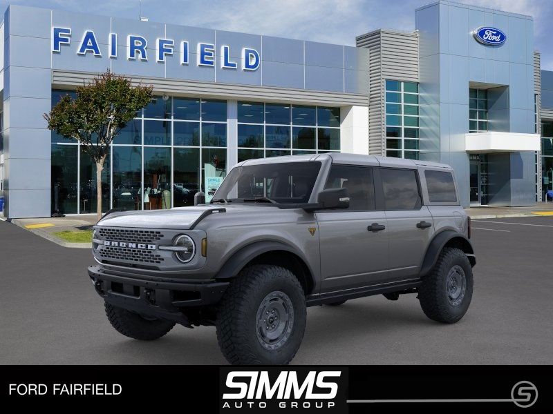 Gray Metallic 2025 Ford Bronco Badlands 4-Door 4WD SUV / Crossover Four-Wheel Drive Automatic