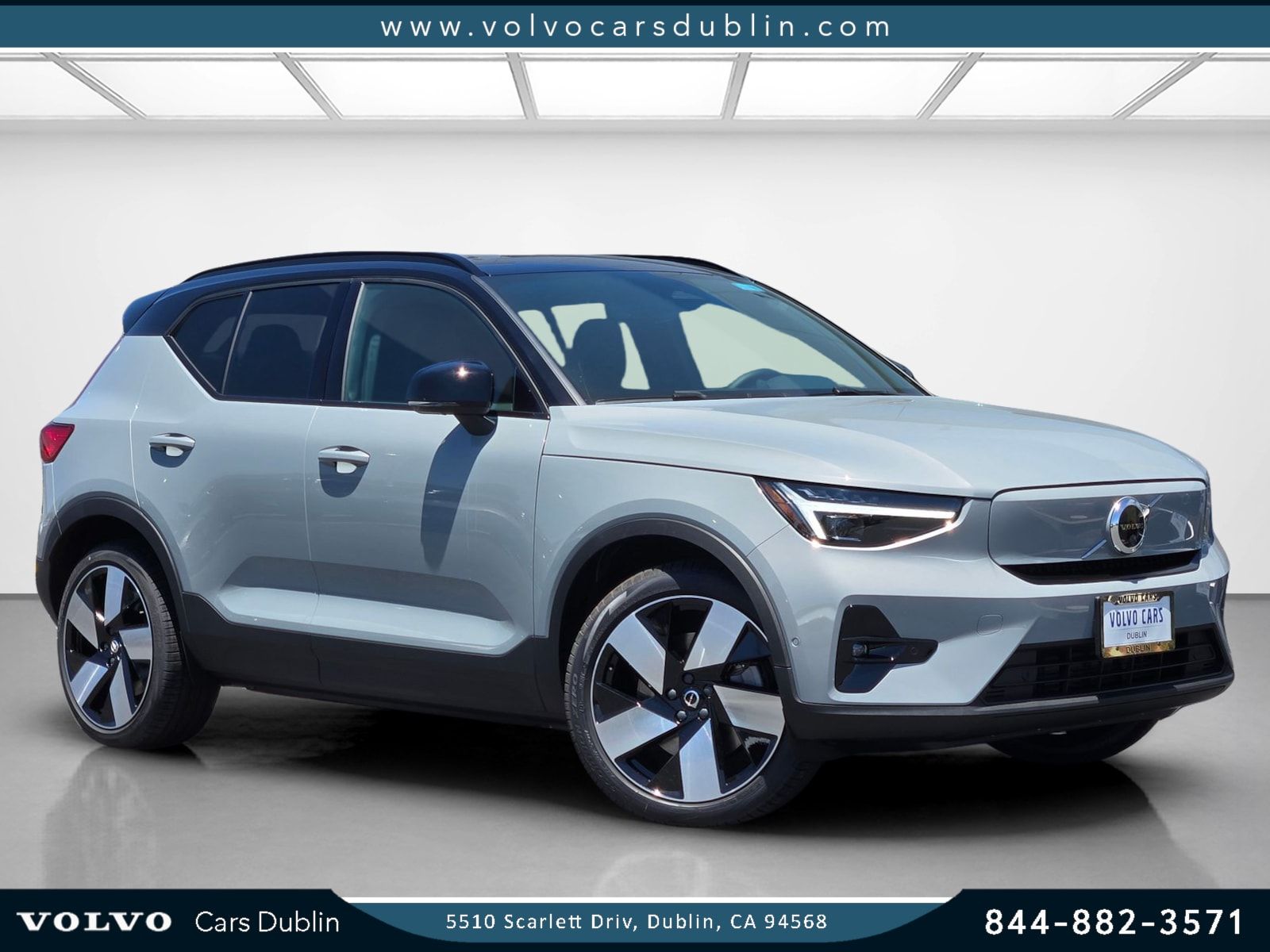 Gray Metallic 2026 Volvo EX40 SUV / Crossover Rear-Wheel Drive 1-Speed Automatic