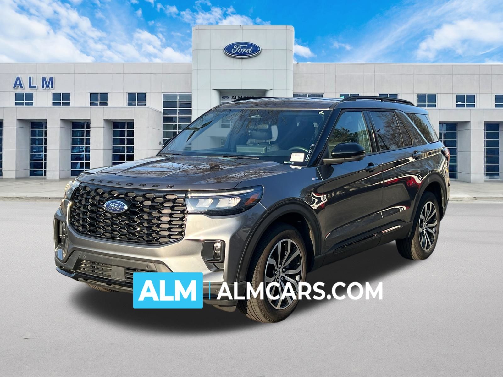 Gray Metallic 2025 Ford Explorer SUV / Crossover All-Wheel Drive Automatic