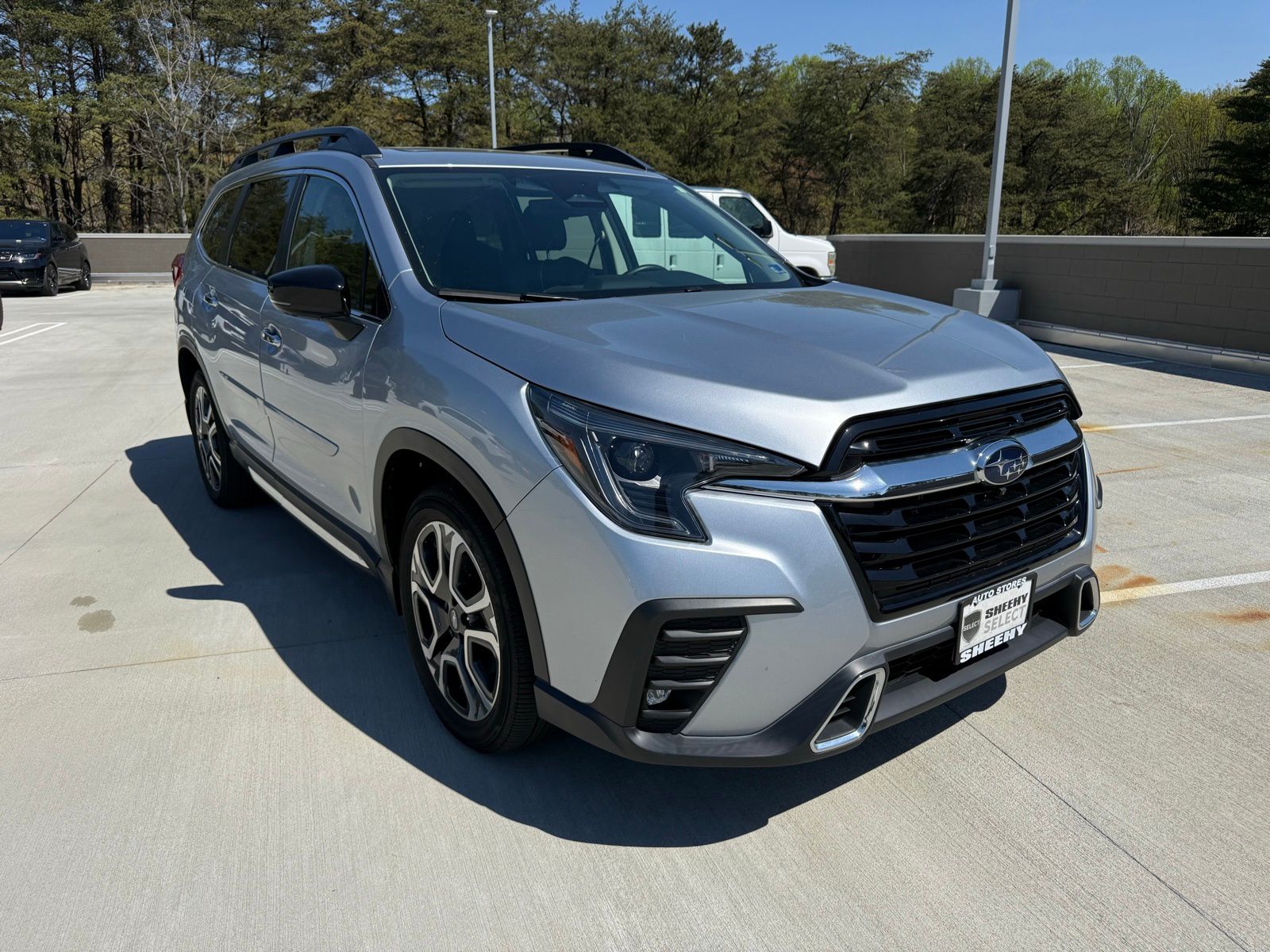 Ice Silver Metallic 2024 Subaru Ascent Touring AWD SUV / Crossover All-Wheel Drive Continuously Variable Transmission