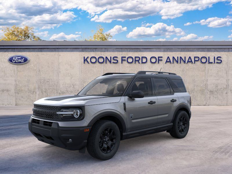 Gray Metallic 2025 Ford Bronco Sport SUV / Crossover All-Wheel Drive 8-Speed Automatic