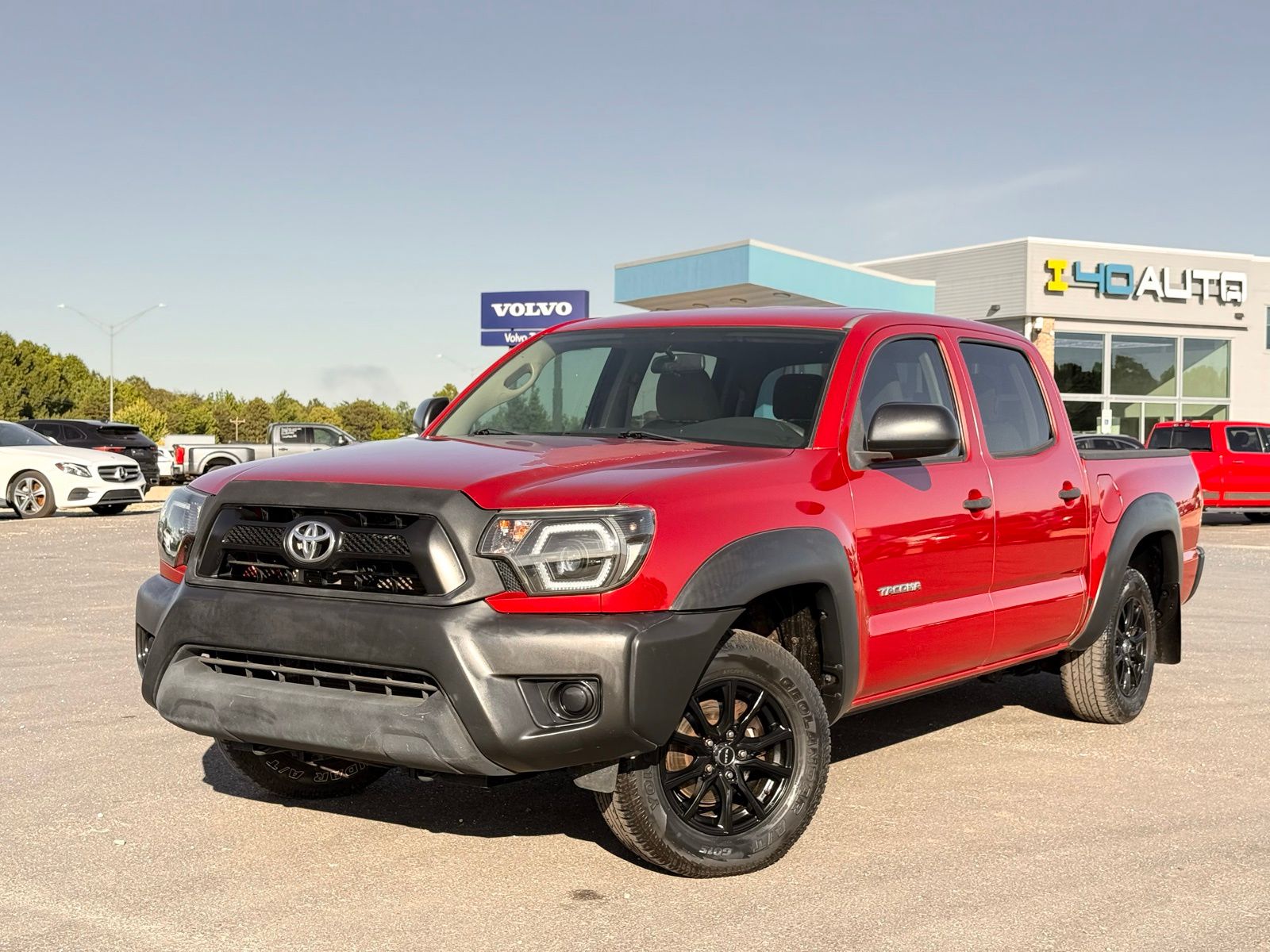 Barcelona Red Metallic 2013 Toyota Tacoma Pickup Truck 4X2 4-Speed Automatic Overdrive