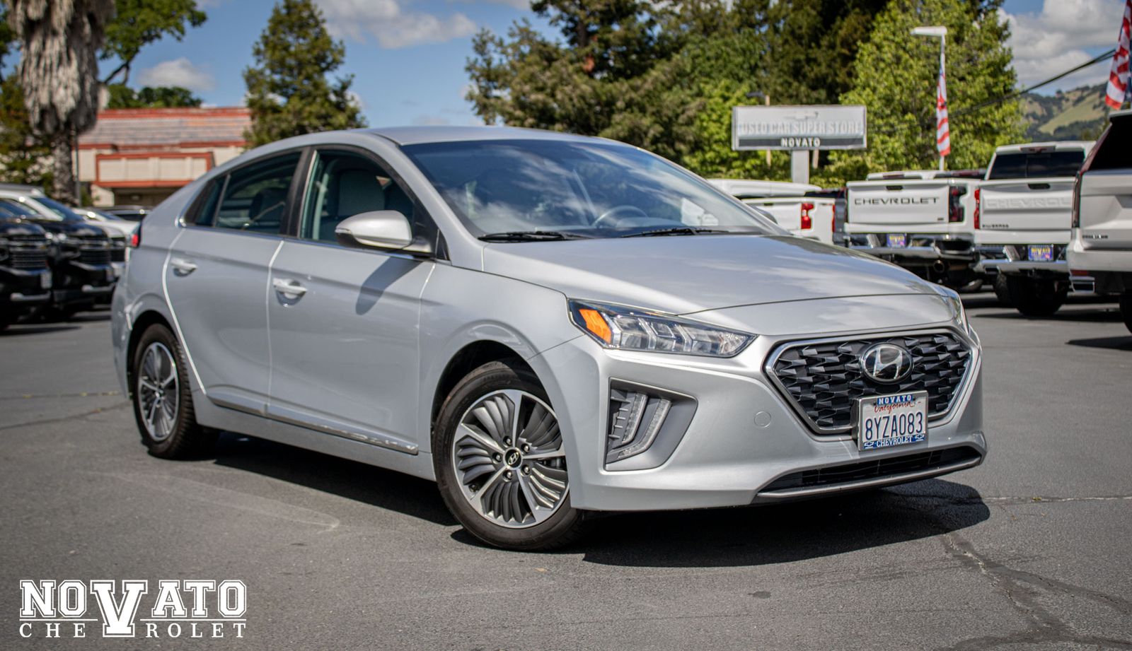 Silver 2022 Hyundai Ioniq Hybrid Plug-In SEL FWD Hatchback Front-Wheel Drive 6-Speed Dual Clutch