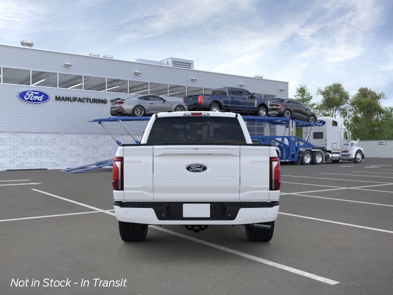 New 2026 Star White Metallic Tri-Coat Ford Lariat image 7