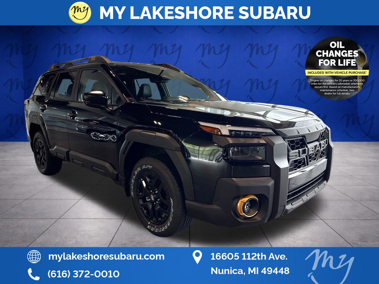 Crystal Black Silica 2026 Subaru Outback SUV / Crossover All-Wheel Drive Continuously Variable Transmission