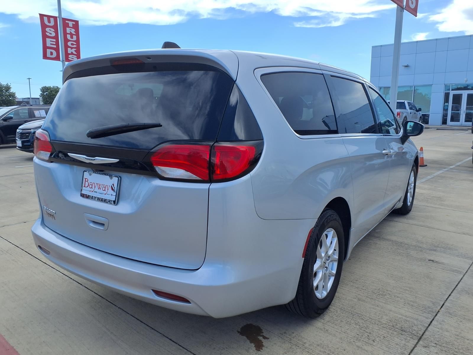 2022 Chrysler Voyager LX Silver at Texan Dodge Chrysler Jeep Ram