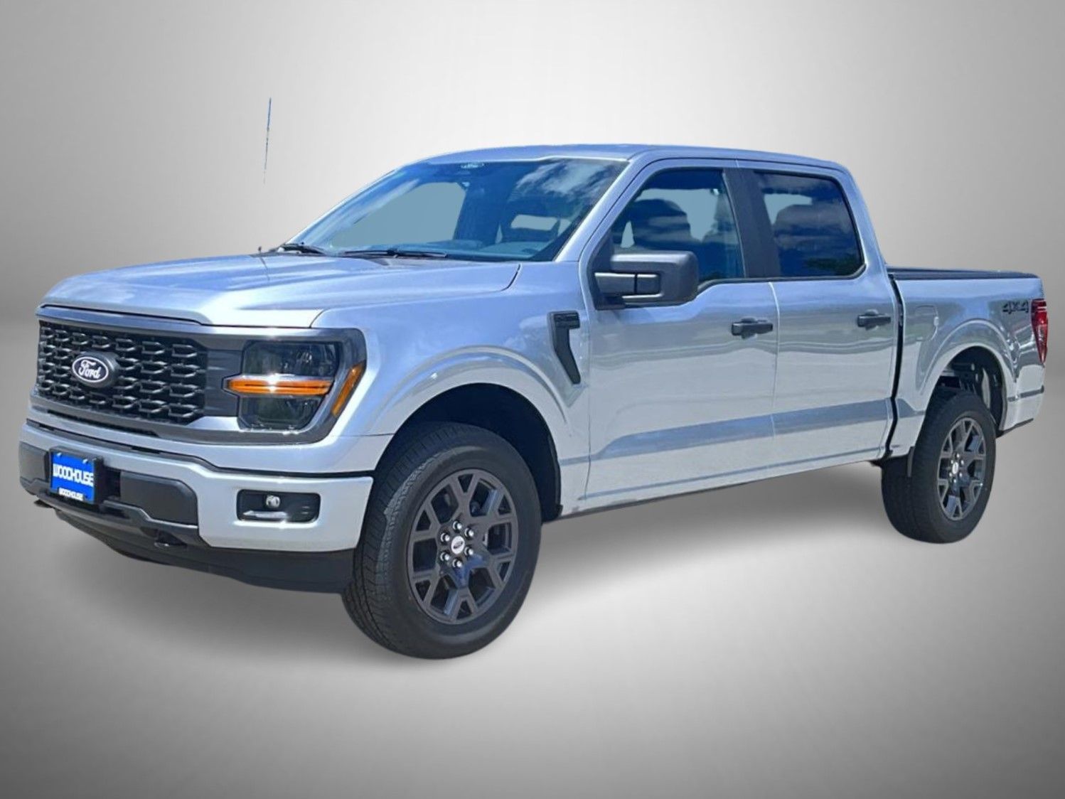 Iconic Silver Metallic 2026 Ford F-150 Pickup Truck Four-Wheel Drive Automatic